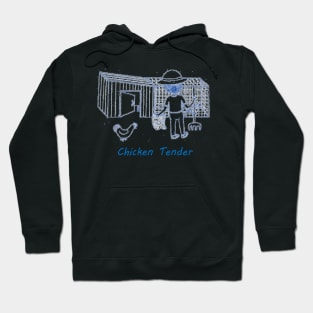 Chicken Tender - Blue Hoodie